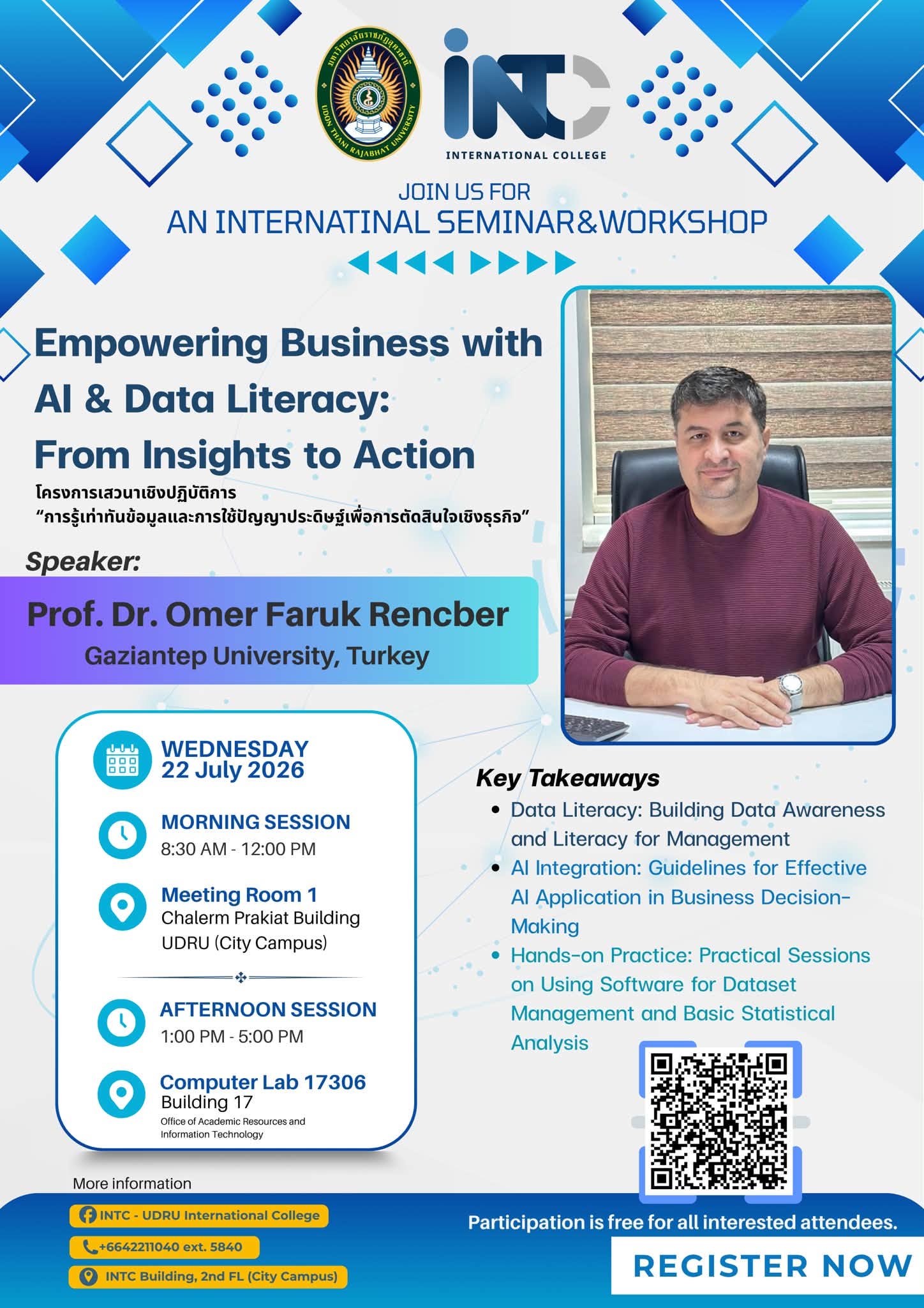 Free Seminar on Empowering Business with Al & Data Literacy